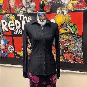 Express Black Work Top, Size Small 🖤